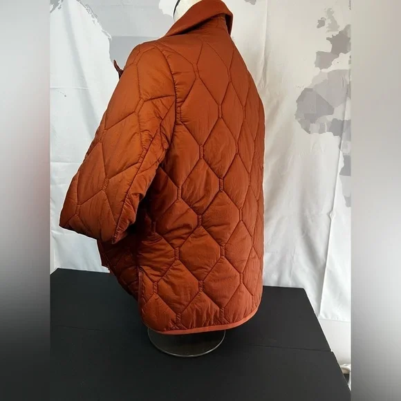 Women's Andrew Marc Sport Diamond Quilted Stand Collar Puffer Jacket Size Xs - Picture 10 of 11